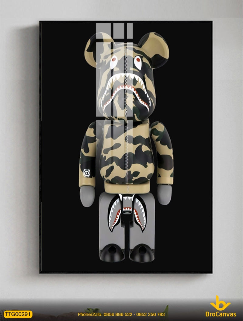 Tranh Gau Kaws Bearbrick Hung Du Trang Guong TTG00291.jpg