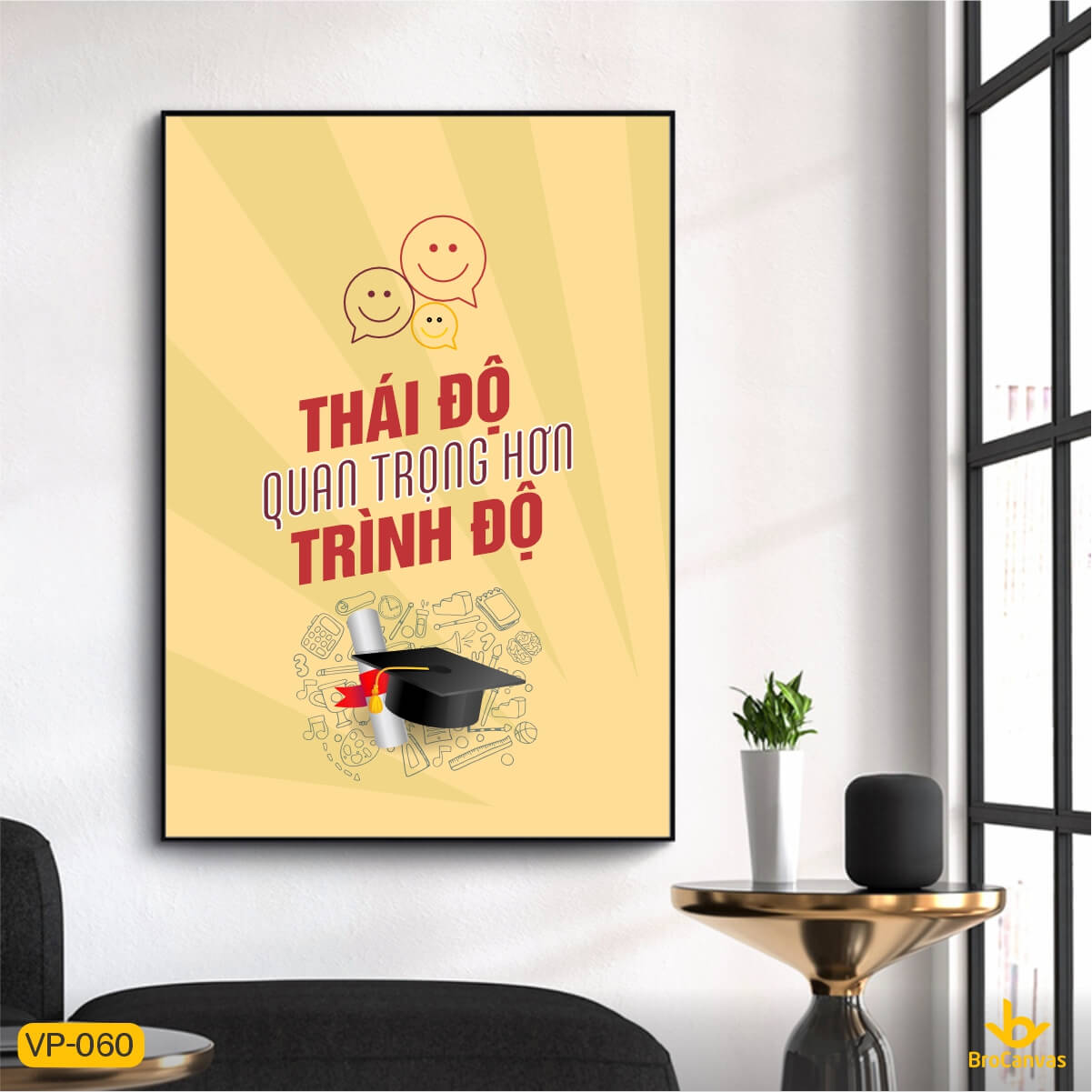 Tranh Văn Phòng Thái Độ Quan Trọng Hơn Trình Độ