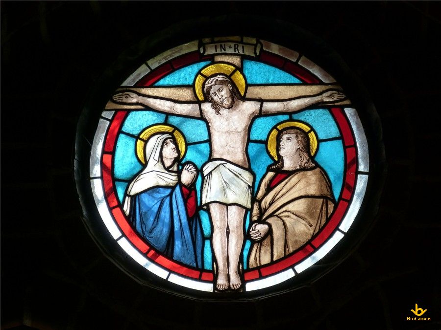 Hình ảnh công giáo thiên chúa trên cây thập giá