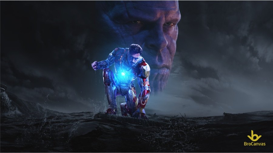 Poster Tony Stark Trong Bộ End Game