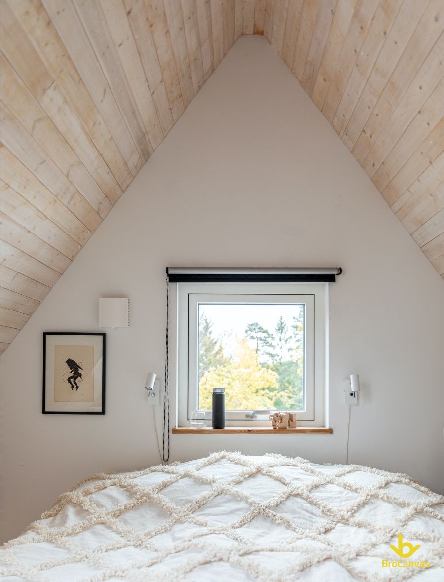 Phòng ngủ trên gác mái