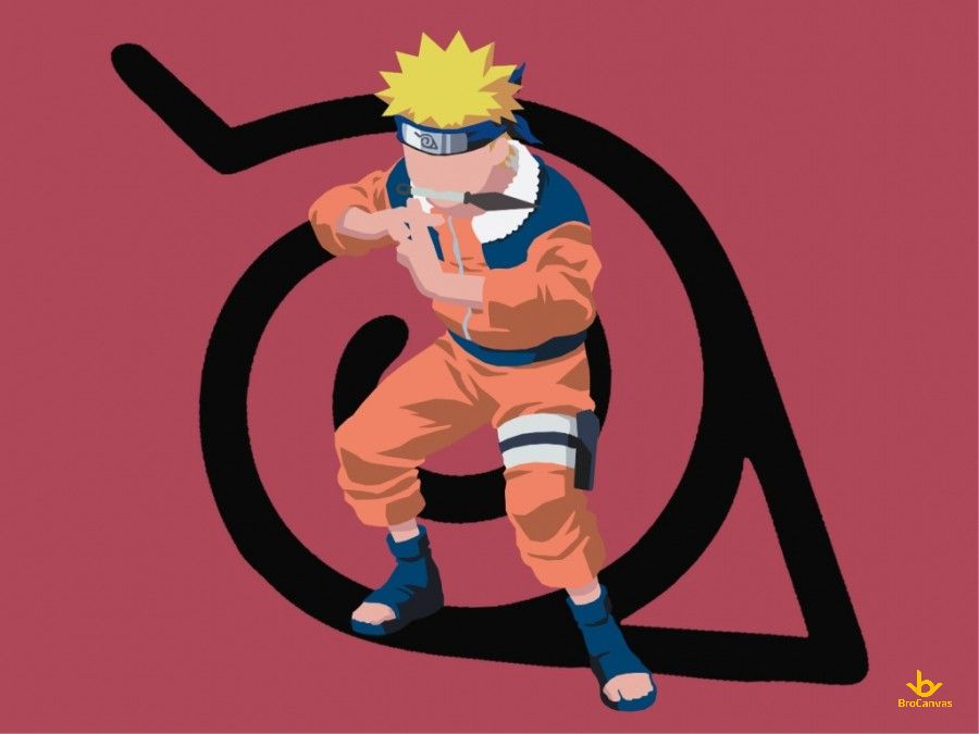 Hình ảnh Naruto Và Ký Hiệu Làng Lá