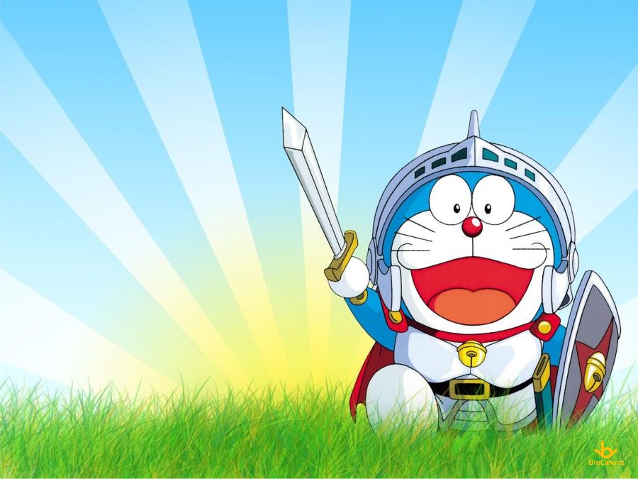 Doraemon-Ritterbild