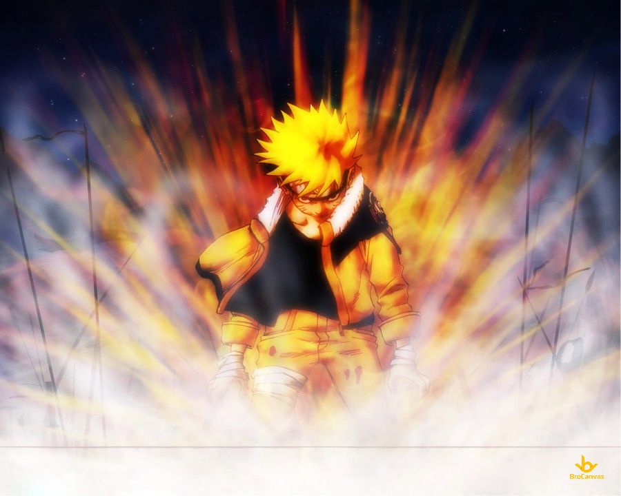 Hình Naruto Những ánh Sáng Từ Thân Thể