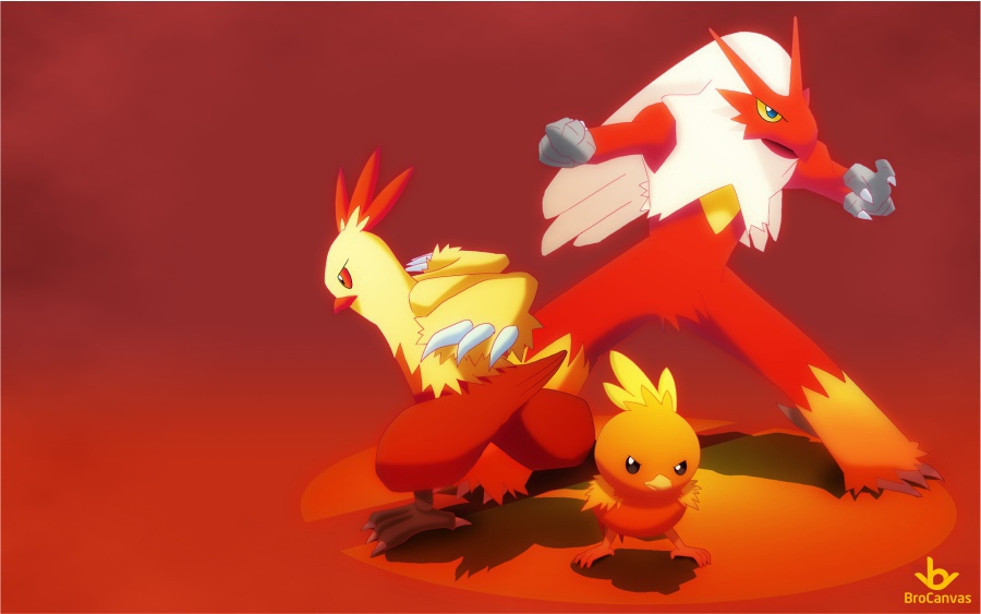Hình ảnh 3 thể tiến hóa của pokemon gà rửa