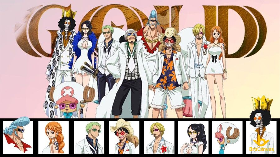 Poster One Piece - Băng Mũ Rơm Và Law Ở Dressrosa - TeenBox | Lazada.vn