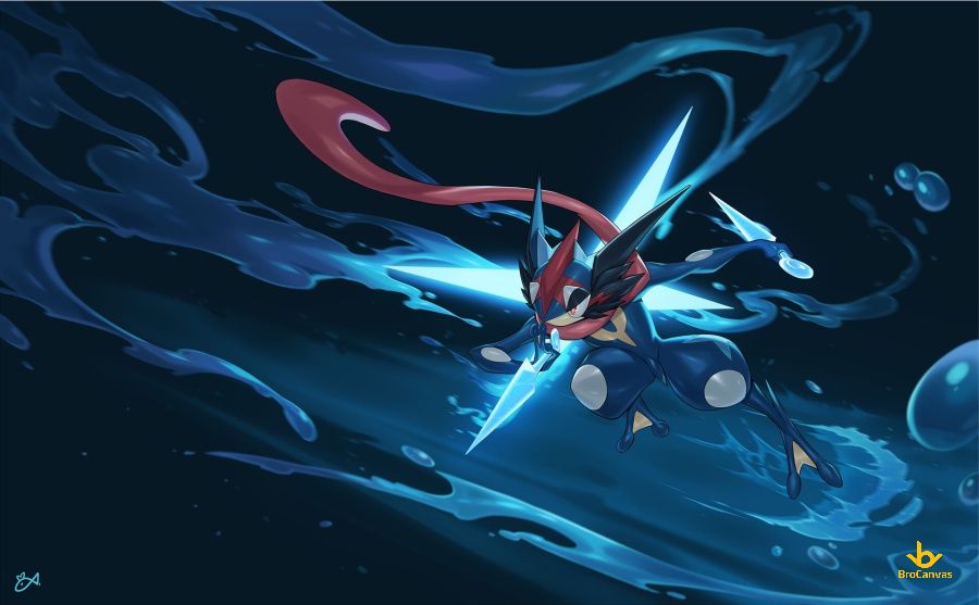 Hình ảnh Pokemon Gekkouga Mega đẹp nhất