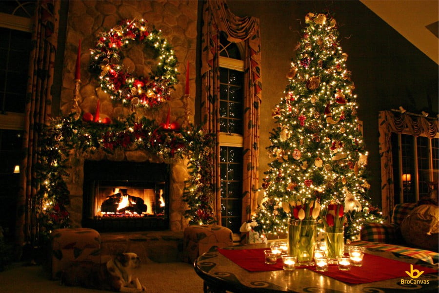 Làm đẹp Căn Nhà Vào Dịp Noel Bằng đèn Và Nến