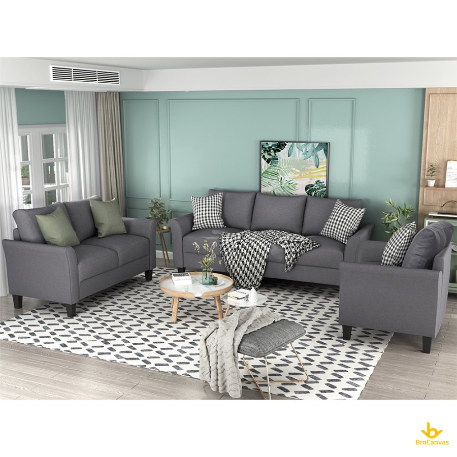 Sofa có nhiều kích thước để phù hợp với nhiều diện tích không gian