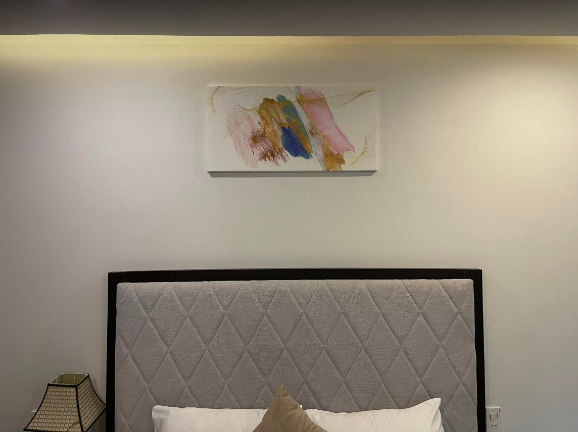 BroCanvas trang trí nội thất phòng ngủ cho khách sạn tại đường Trần Bạch Đằng Đà Nẵng