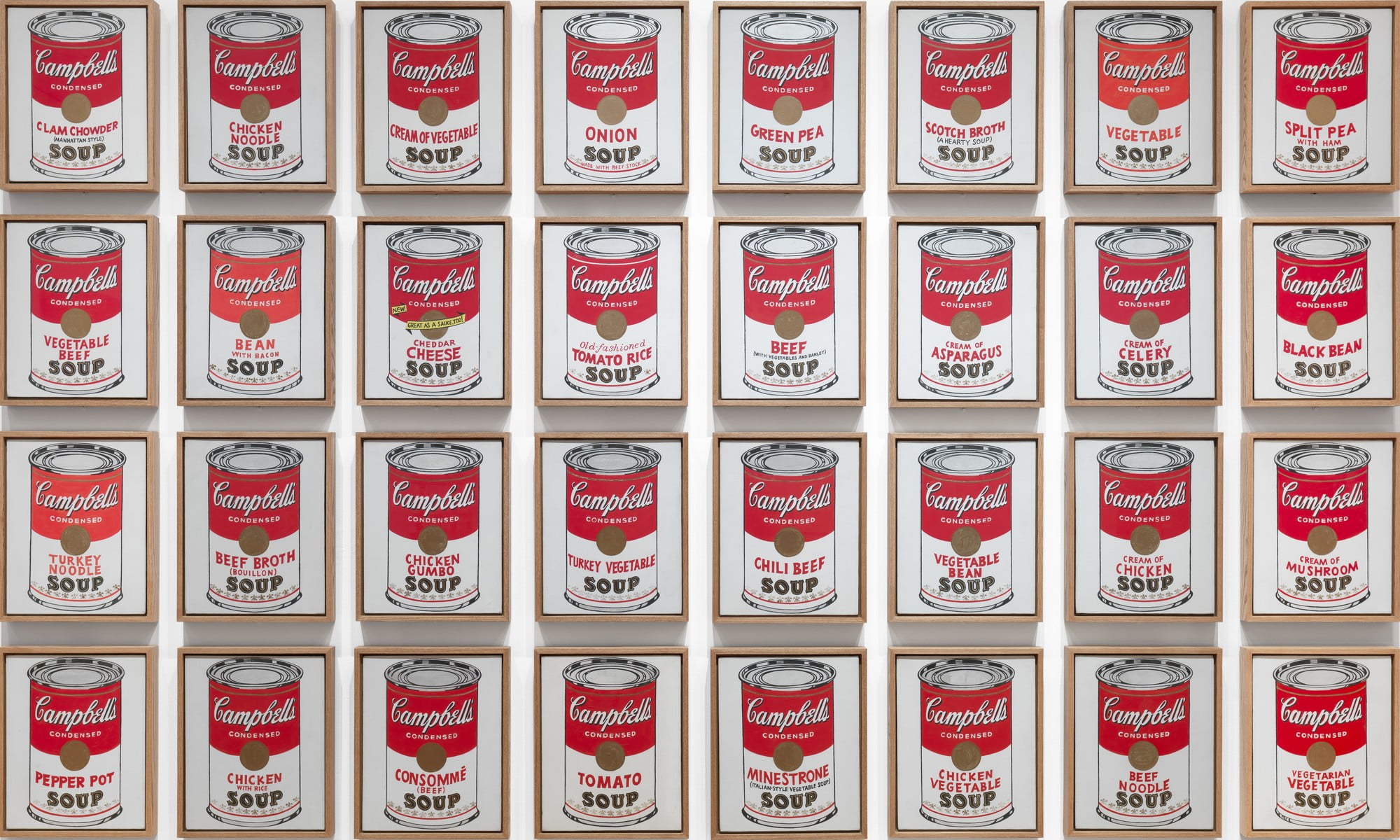 Campbell's Soup Cans Andy Warhol