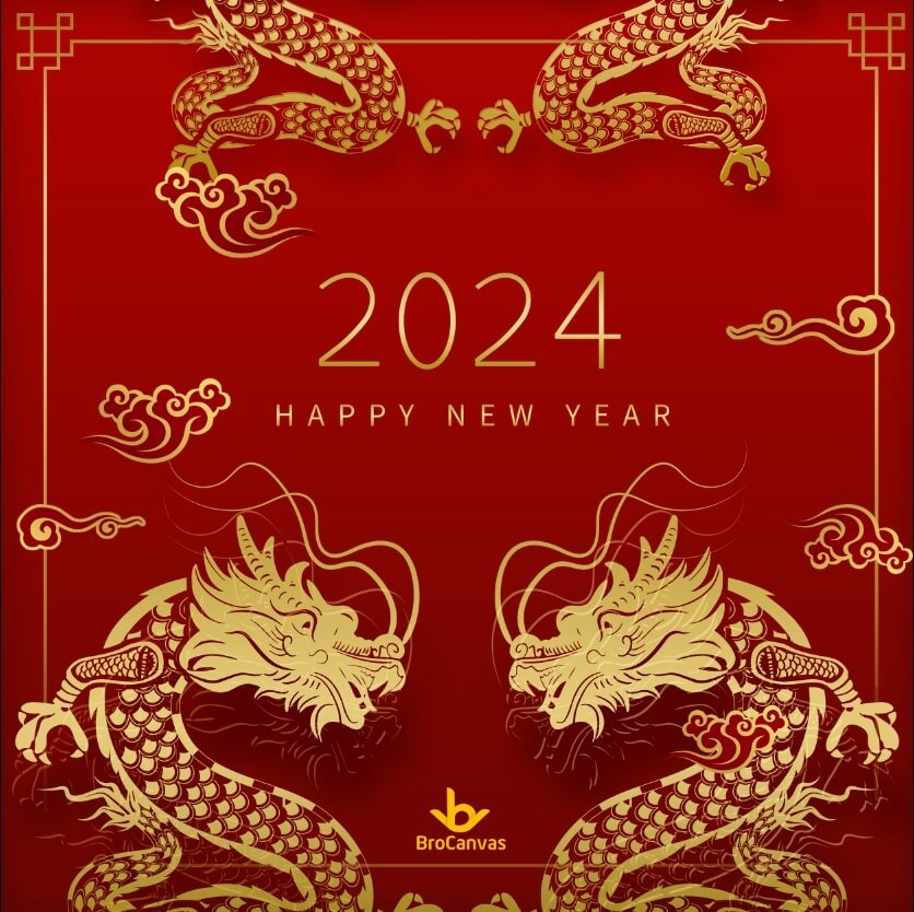 Happy New Year 2024 Năm Con rồng