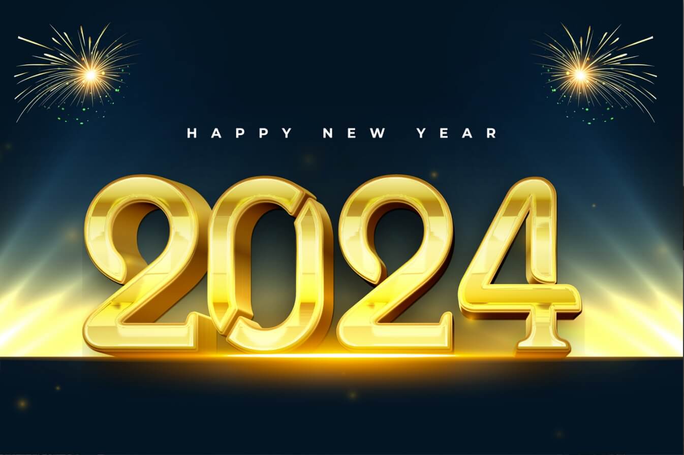 Hình nền Happy New Year 2024