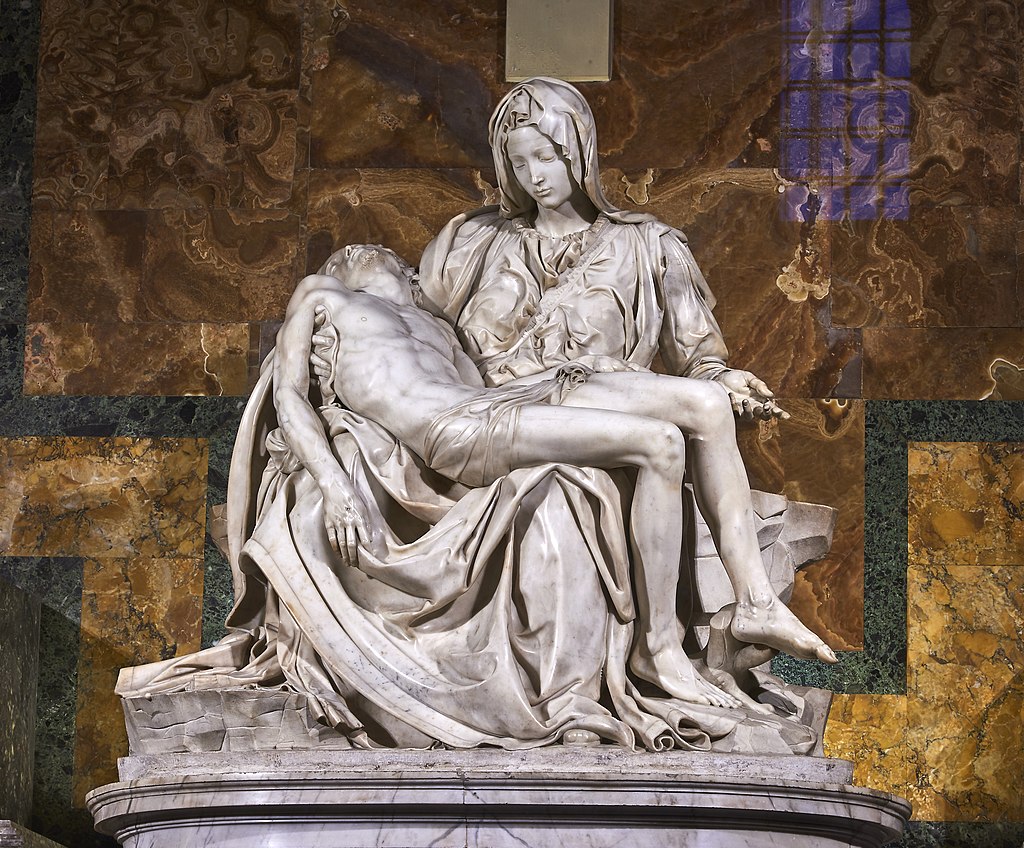 Tượng Đức Mẹ sầu bi của Michelangelo (1499)