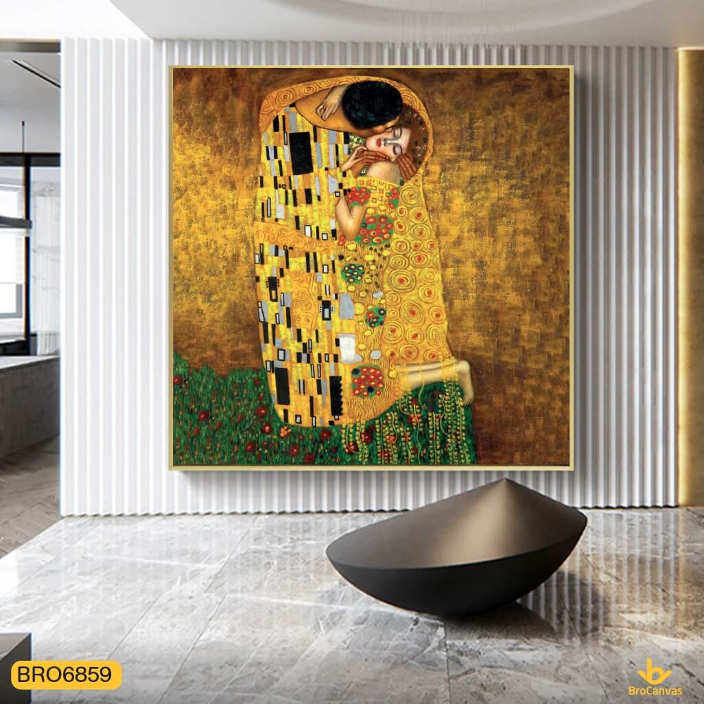 Tranh Danh Họa Nổi Tiếng Gustav Klimt In Canvas BRO6859