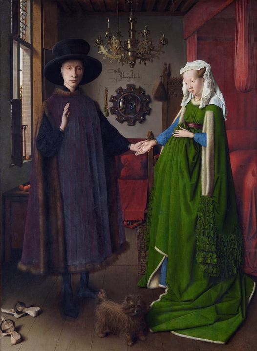 Arnolfini Portrait, Jan van Eyck, 1434