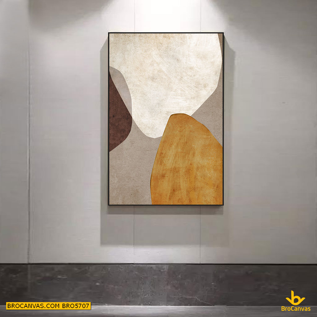 Bro5707 tranh treo tường trừu tượng phong cách minimalist