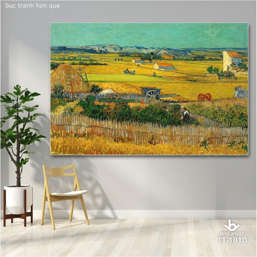 Bức tranh “cánh đồng lúa mì” tt-1810