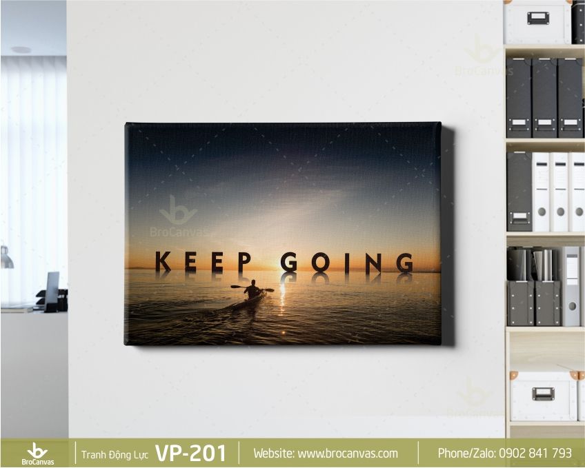 Tranh Canvas: "Keep Going" VP-201