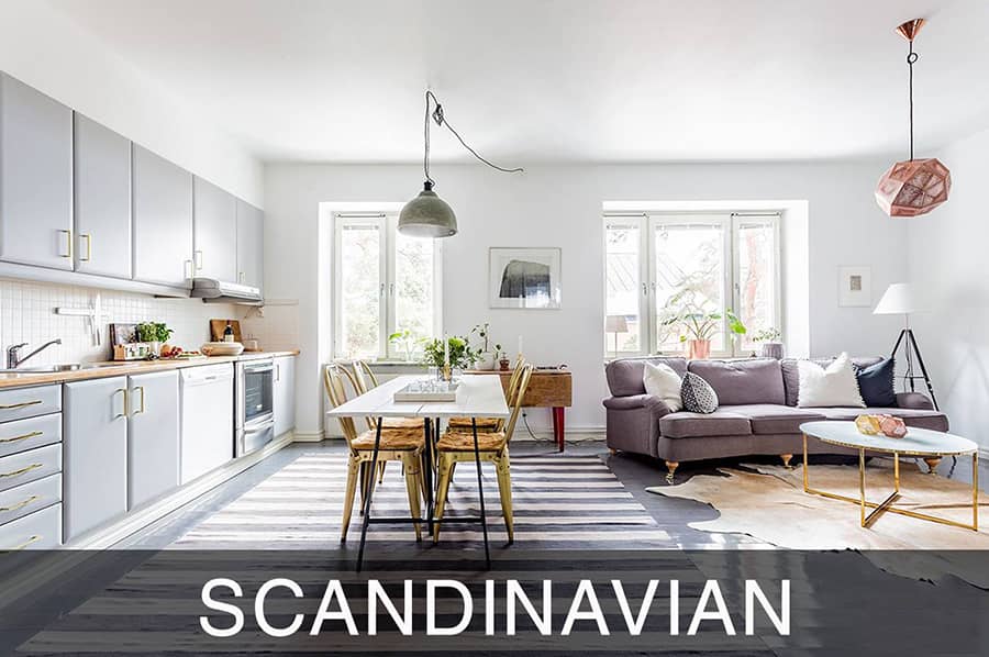 Scandinavian phong cách thiết kế đơn giản và tinh tế