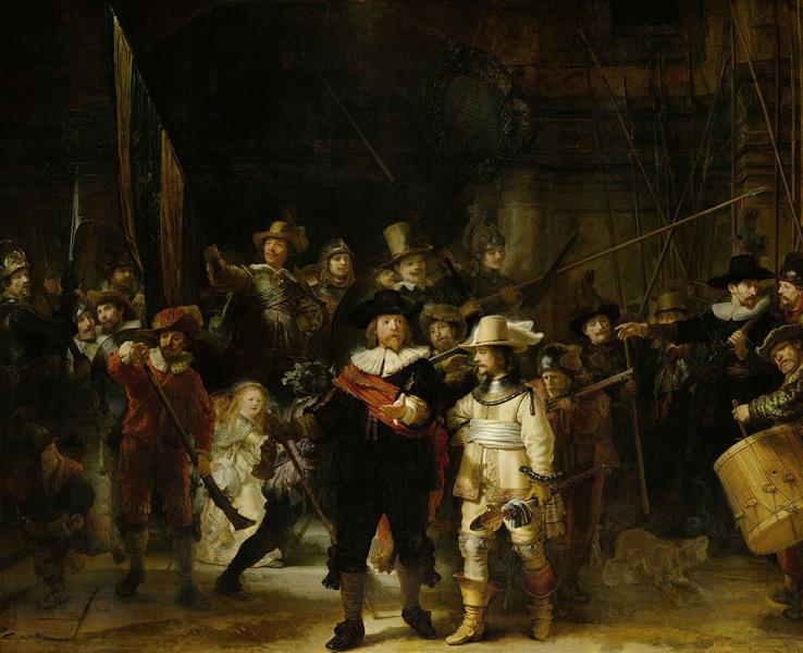 Rembrandt - lịch sử hội họa châu âu