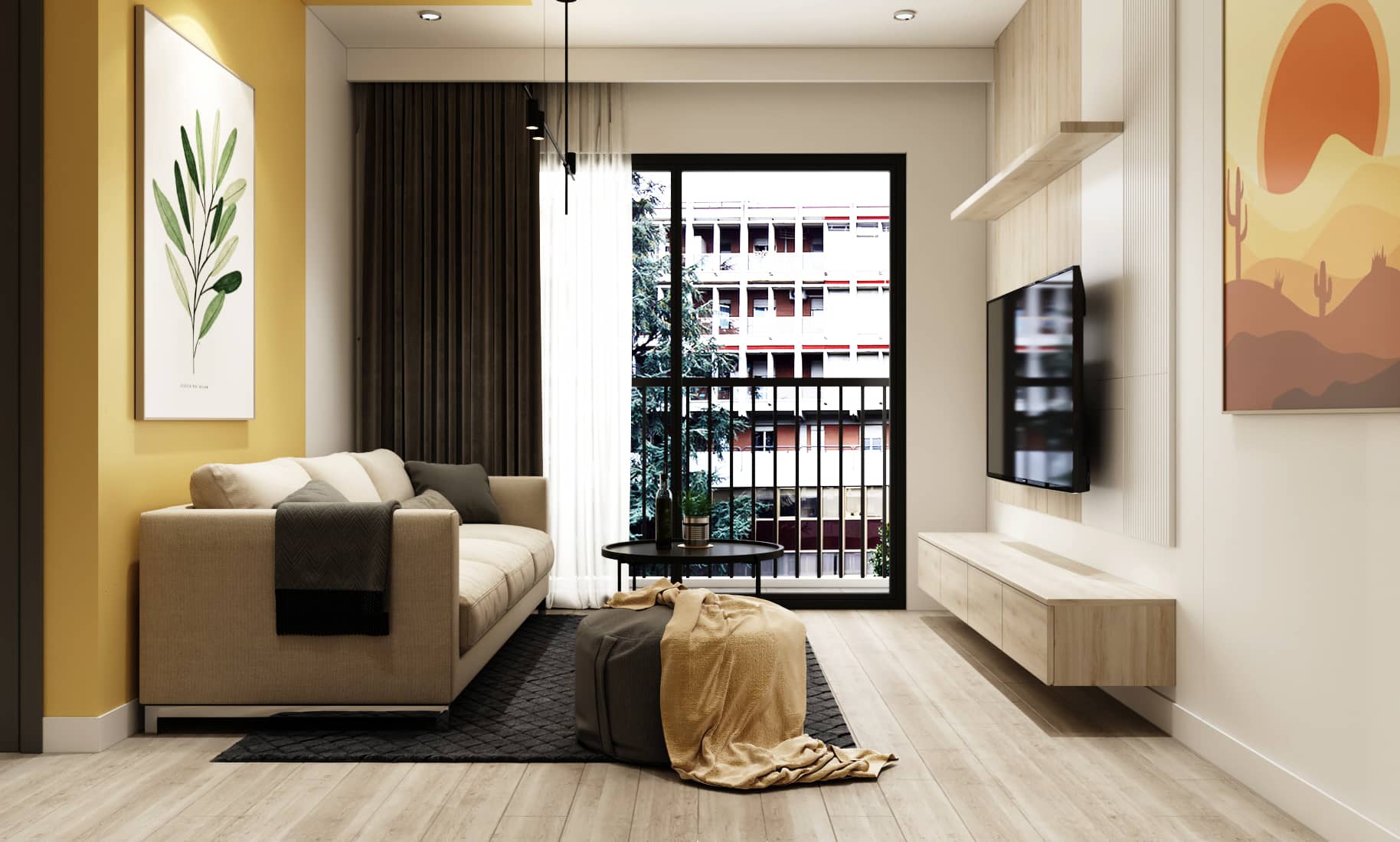 Thiết kế nội thất nhà ở mang đến không gian sống ấn tượng, hài hòa