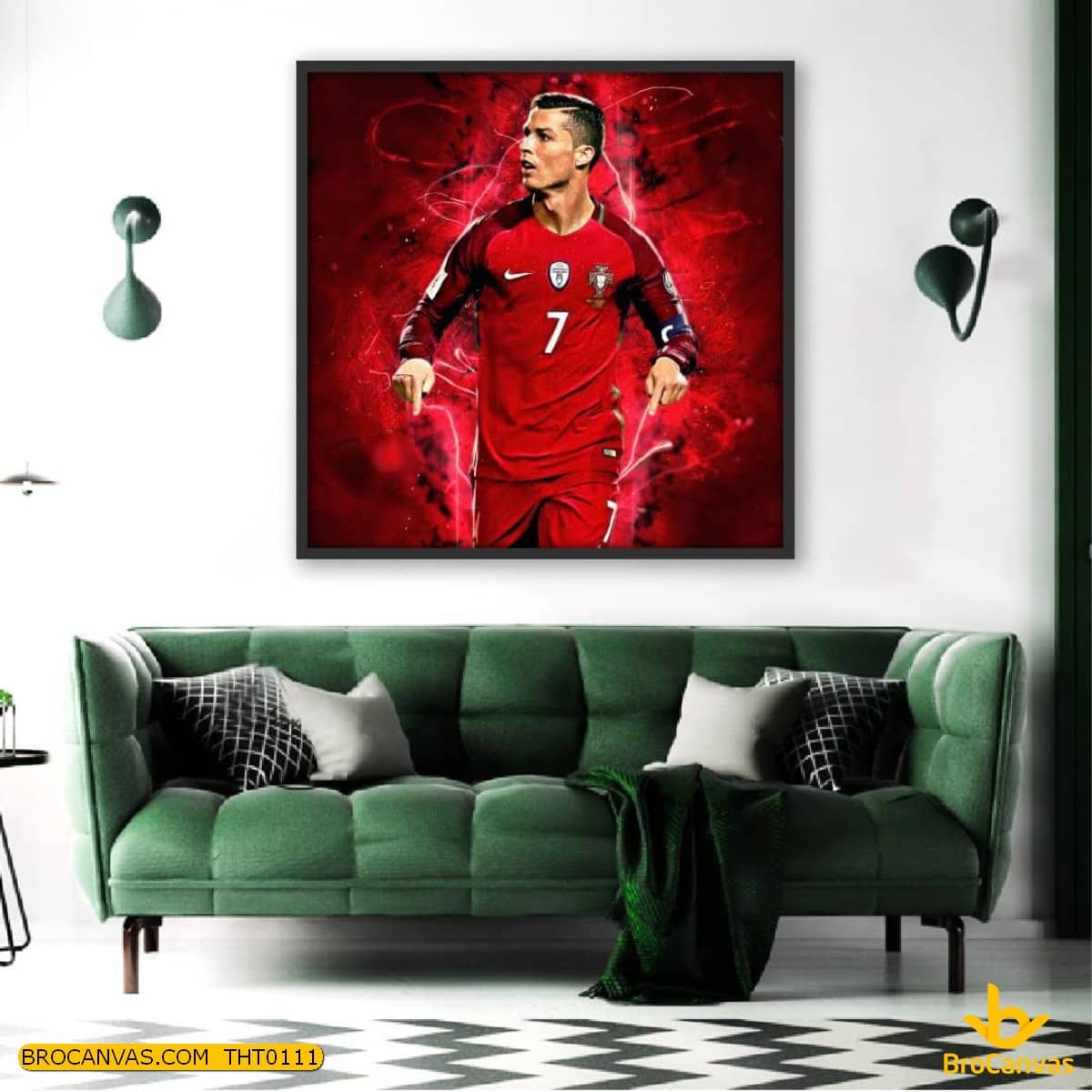 THT0111 Tranh Siêu Sao Cristiano Ronaldo