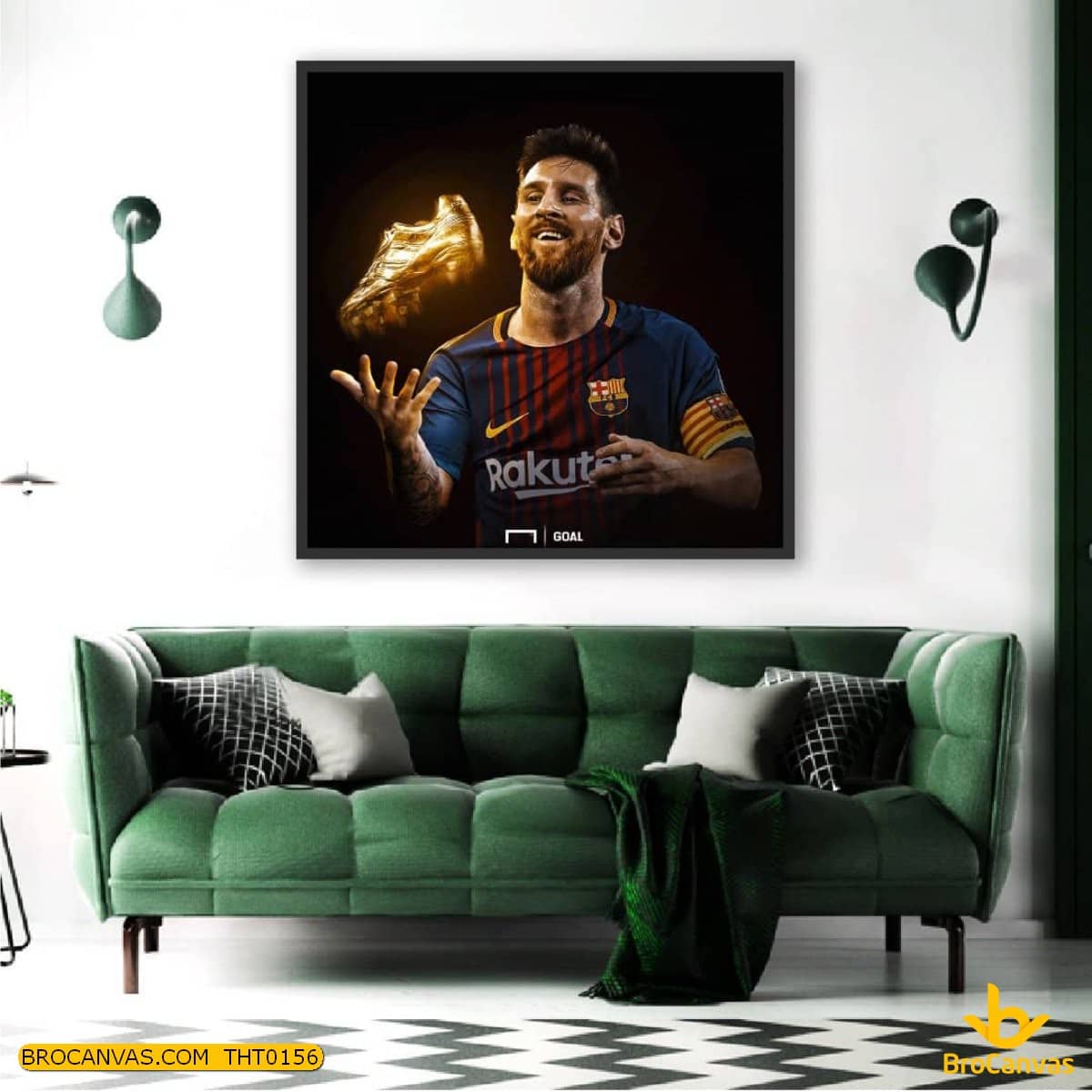 THT0156 Lionel Messi Đoạt Danh hiệu Chiếc Giày Vàng Châu Âu