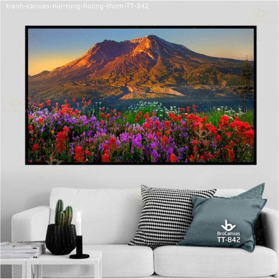 Tranh Canvas: “Núi Rừng Đầy Hương Thơm” TT-842