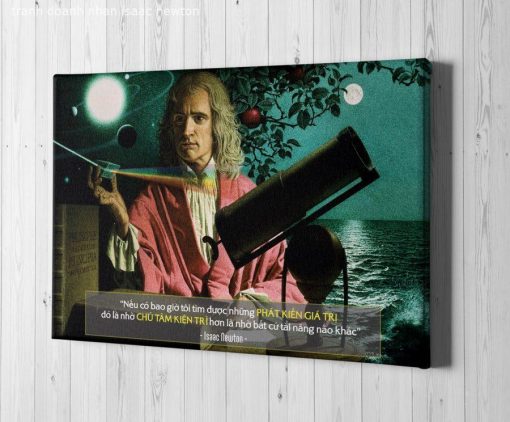 Tranh Doanh Nhân Isaac Newton VP-067