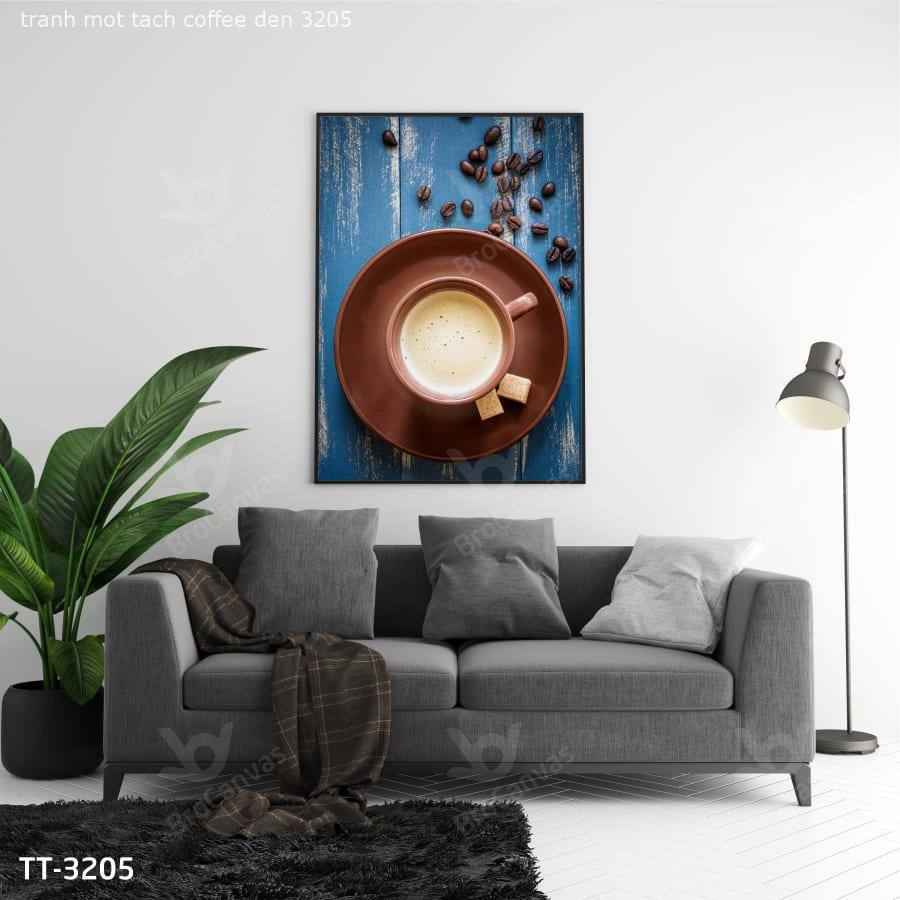 Tranh Một Tách Coffee Đen TT-3205