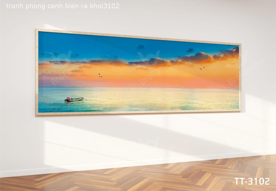 Tranh Phong Cảnh Biển “Ra Khơi” TT-3102
