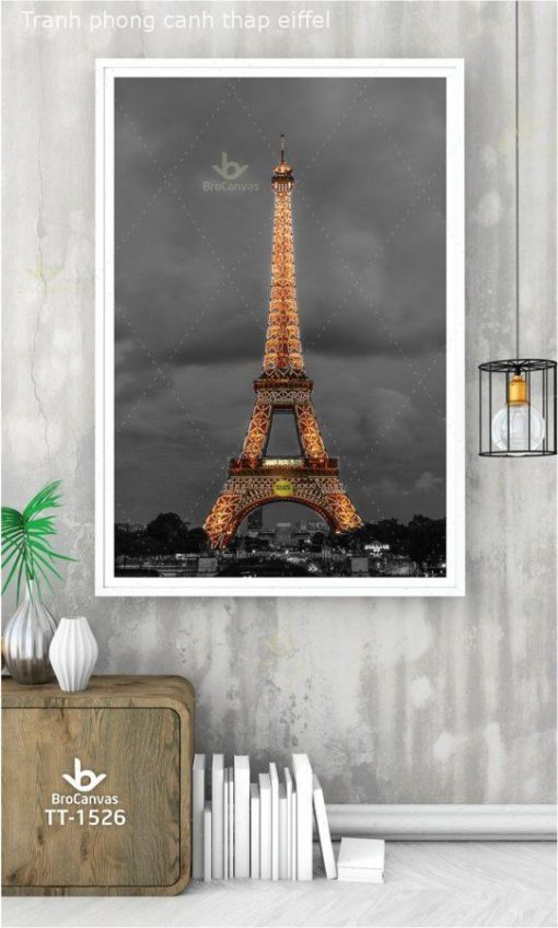 Tranh Phong Cảnh Tháp Eiffel TT-1526