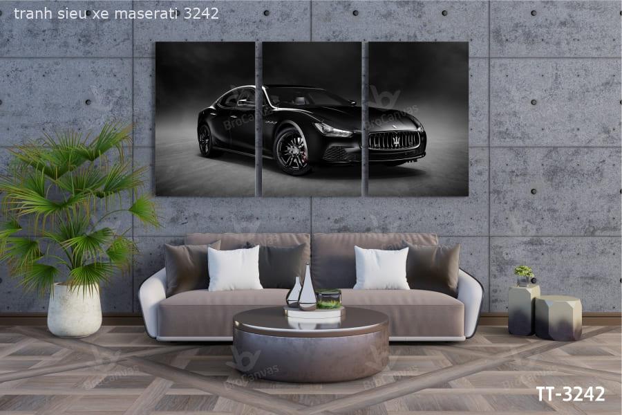 Tranh Siêu Xe Maserati TT-3242