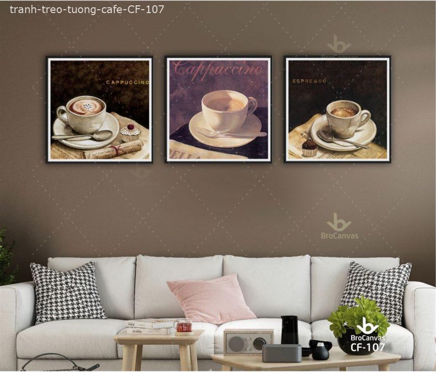 Tranh Treo Tường Cafe: “Coffe Cổ Điển” CF-102