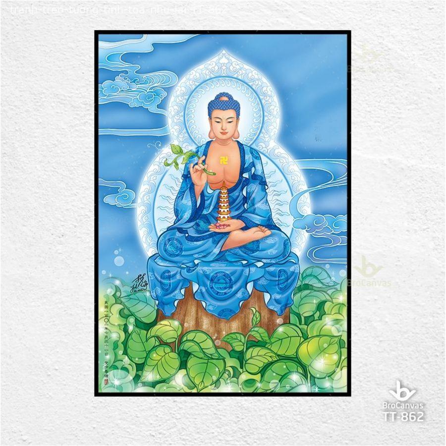 Tranh Treo Tường Phật Giáo: “Tinh Toạn Như Lai” TT-862