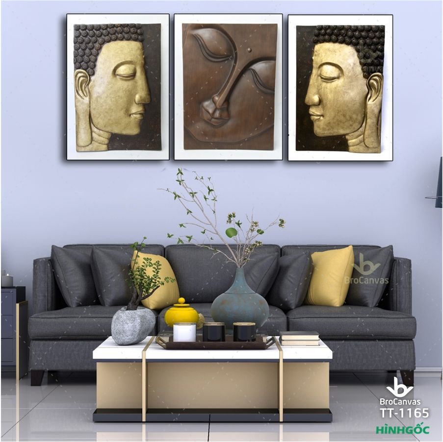 Tranh Trang Trí Phật Giáo: “Phật Quang Phổ Chiếu” TT-1165